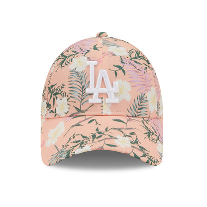 Casquette Femme 9FORTY MLB Floral L.A. Dodgers rose NEW ERA