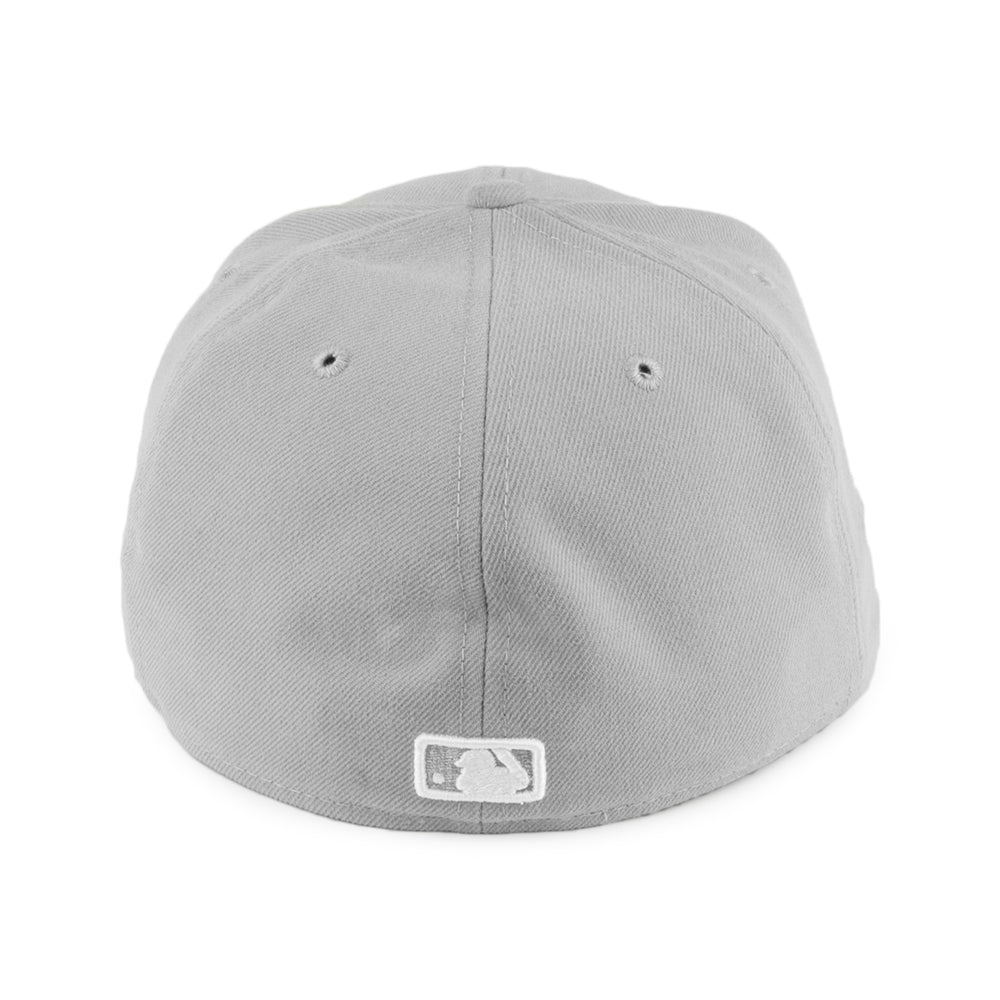 Casquette 59FIFTY MLB League Basic New York Yankees gris NEW ERA