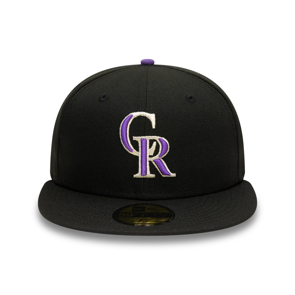 Casquette 59FIFTY MLB On Field AC Perf Colorado Rockies noir NEW ERA