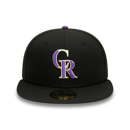 Casquette 59FIFTY MLB On Field AC Perf Colorado Rockies noir NEW ERA