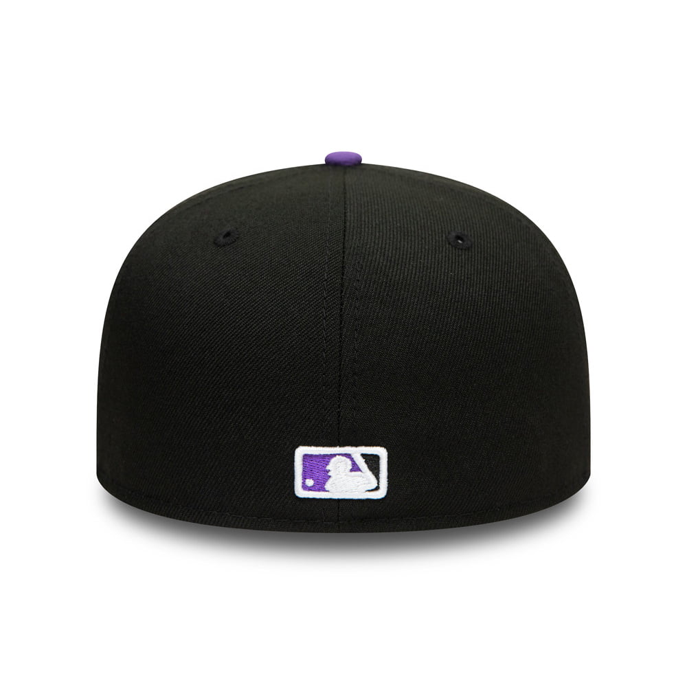 Casquette 59FIFTY MLB On Field AC Perf Colorado Rockies noir NEW ERA