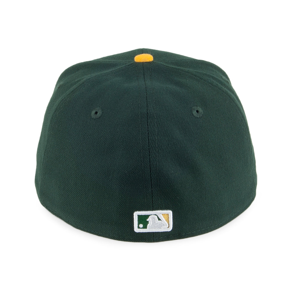 Casquette 59FIFTY MLB On Field AC Perf Oakland Athletics vert-jaune NEW ERA