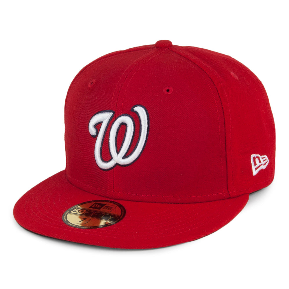 Casquette 59FIFTY MLB On Field AC Perf Washington Nationals rouge NEW ERA