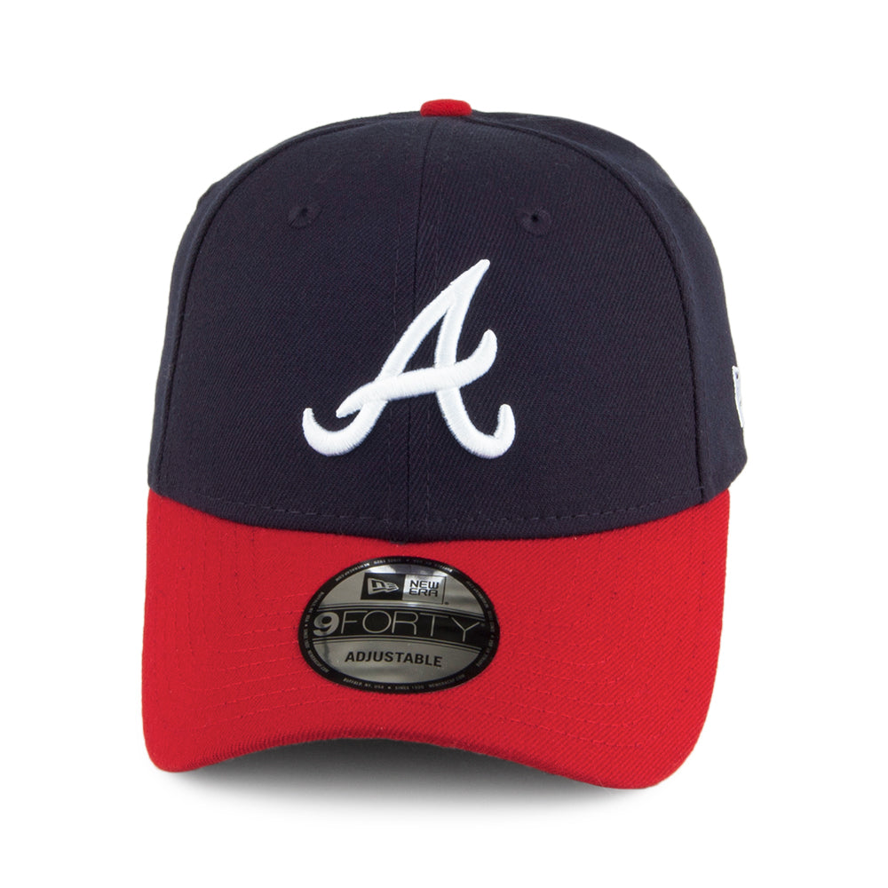Casquette 9FORTY League Atlanta Braves bleu marine-rouge NEW ERA