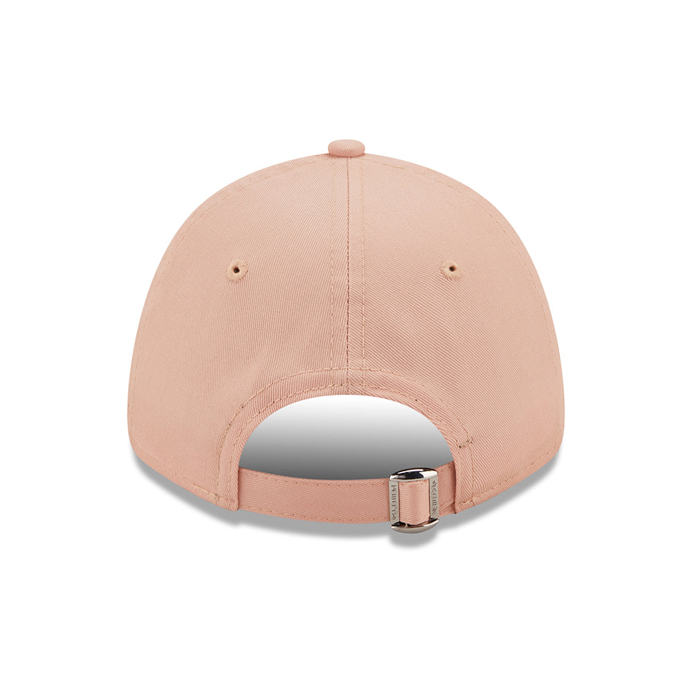 Casquette Femme 9FORTY MLB Metallic Logo L.A. Dodgers rose clair-argenté NEW ERA