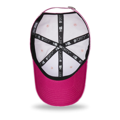Casquette Femme 9FORTY MLB Tie Dye New York Yankees rose-blanc NEW ERA