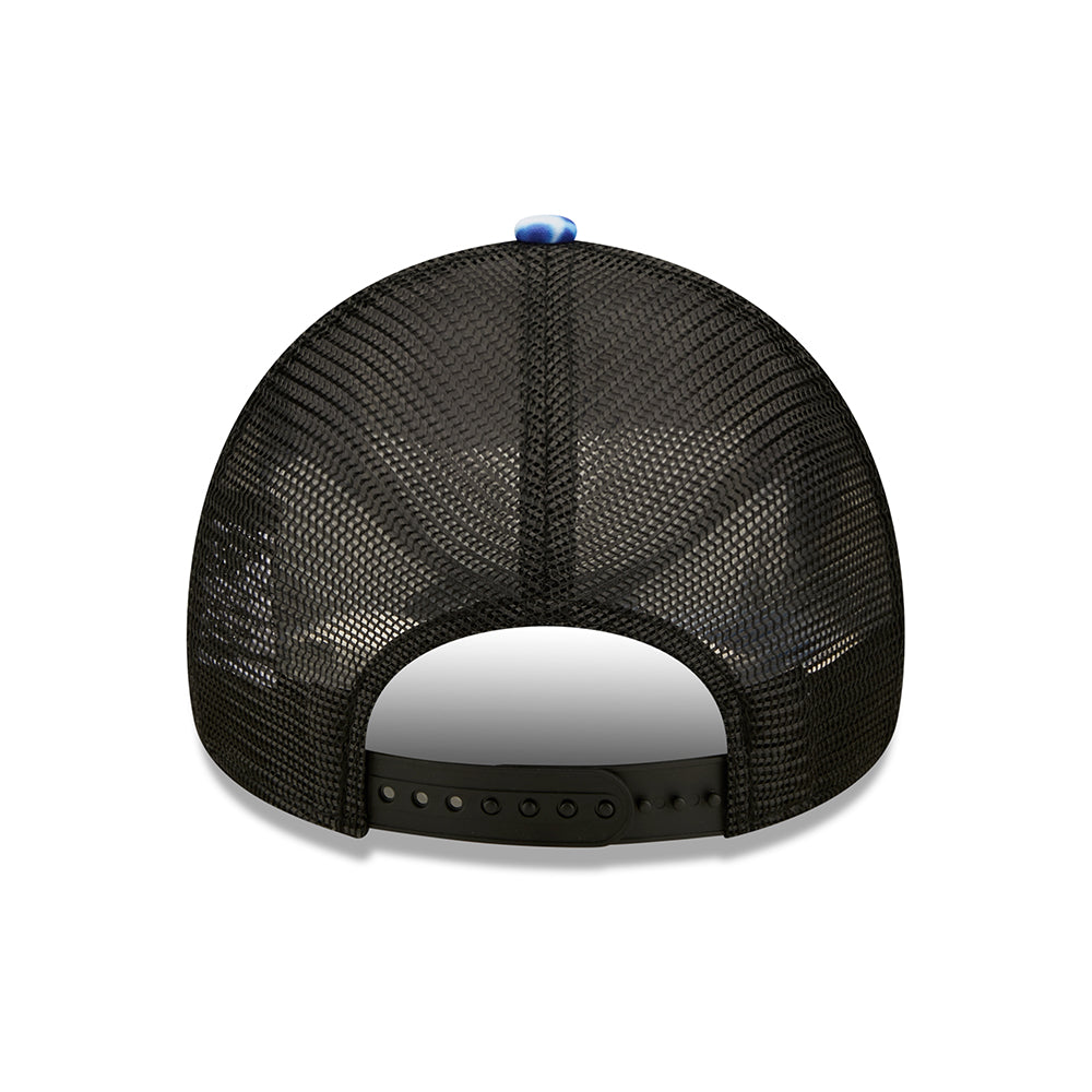 Casquette Trucker 9FORTY MLB Summer City A-Frame New York Yankees violet-noir NEW ERA