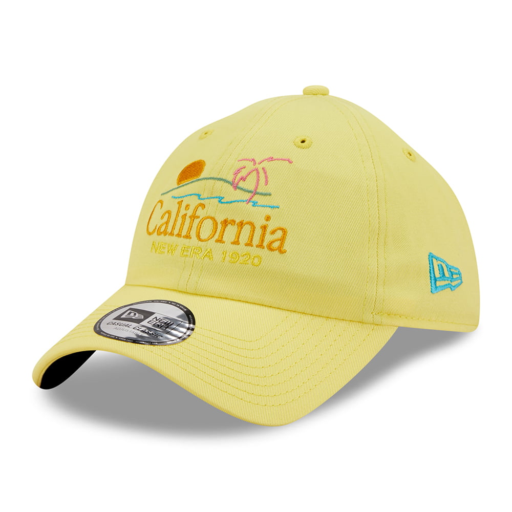 Casquette 9TWENTY Script Casual Classic California jaune NEW ERA