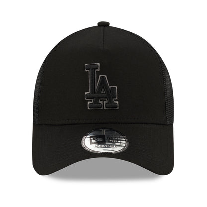 Casquette Trucker 9FORTY MLB Black On Black A-Frame L.A. Dodgers noir NEW ERA