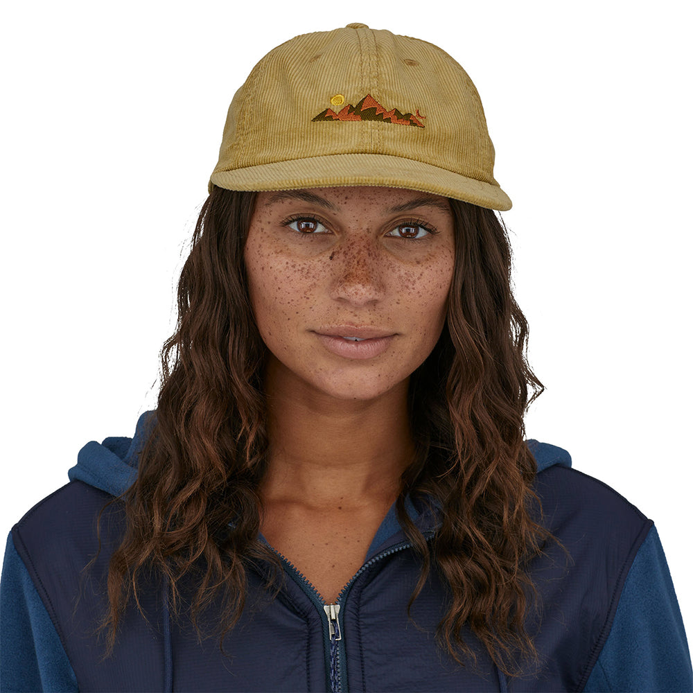 Casquette Snapback en Velours Côtelé Spirited Seasons Skyline khaki PATAGONIA