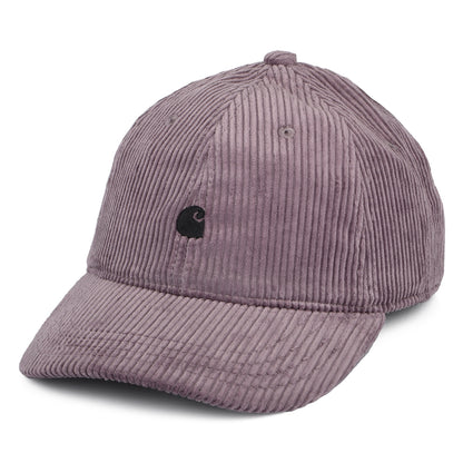 Casquette en Velours Côtelé Harlem violet clair CARHARTT WIP