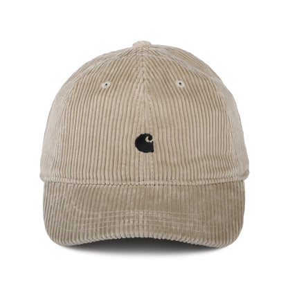 Casquette en Velours Côtelé Harlem beige CARHARTT WIP
