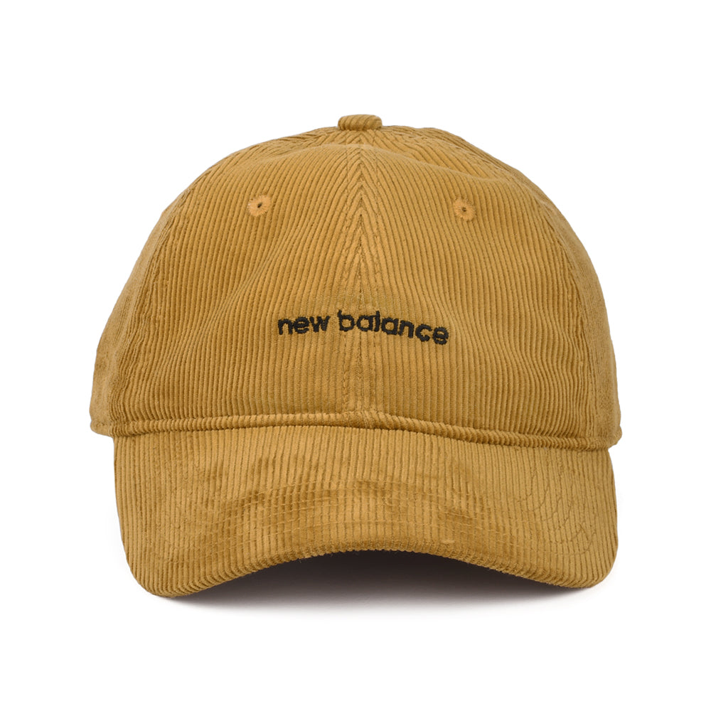 Casquette en Velours Côtelé Délavé camel NEW BALANCE