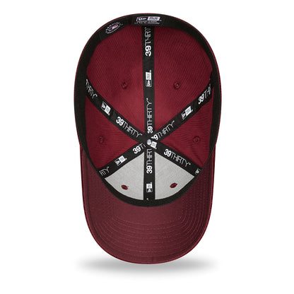 Casquette 39THIRTY MLB Cord Boston Red Sox bordeaux-blanc NEW ERA