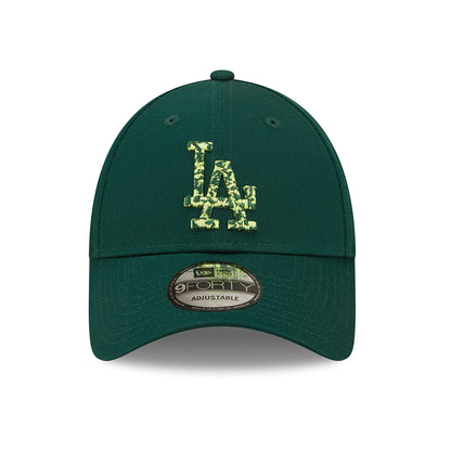 Casquette 9FORTY MLB Seasonal Infill L.A. Dodgers vert foncé NEW ERA