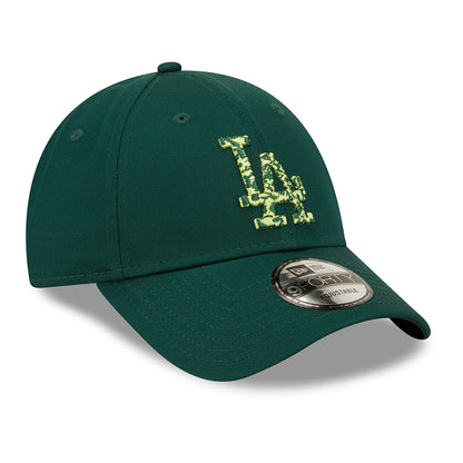 Casquette 9FORTY MLB Seasonal Infill L.A. Dodgers vert foncé NEW ERA