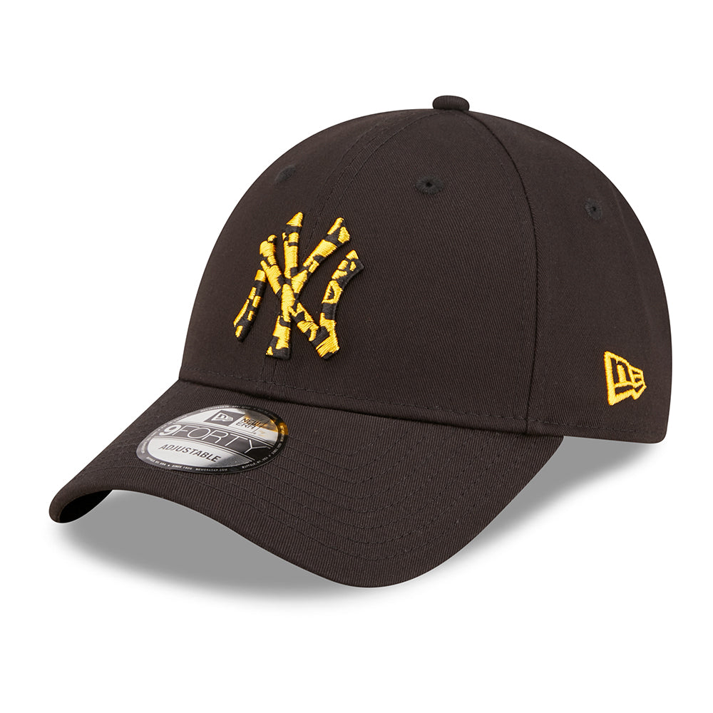 Casquette 9FORTY MLB Seasonal Infill New York Yankees noir-jaune NEW ERA