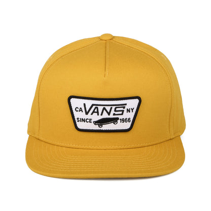 Casquette Snapback Full Patch moutarde VANS
