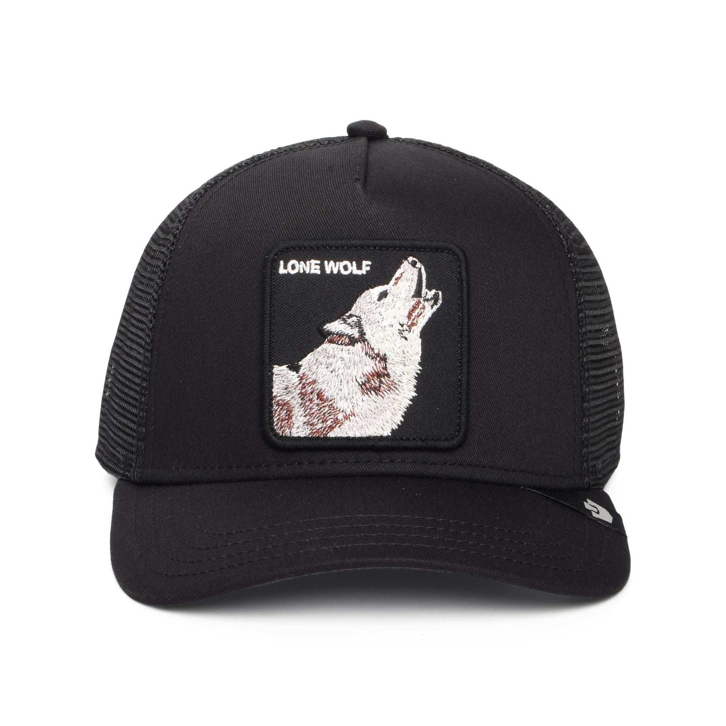 Casquette Trucker Lone Wolf noir GOORIN