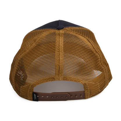 Casquette Trucker Goat bleu marine GOORIN