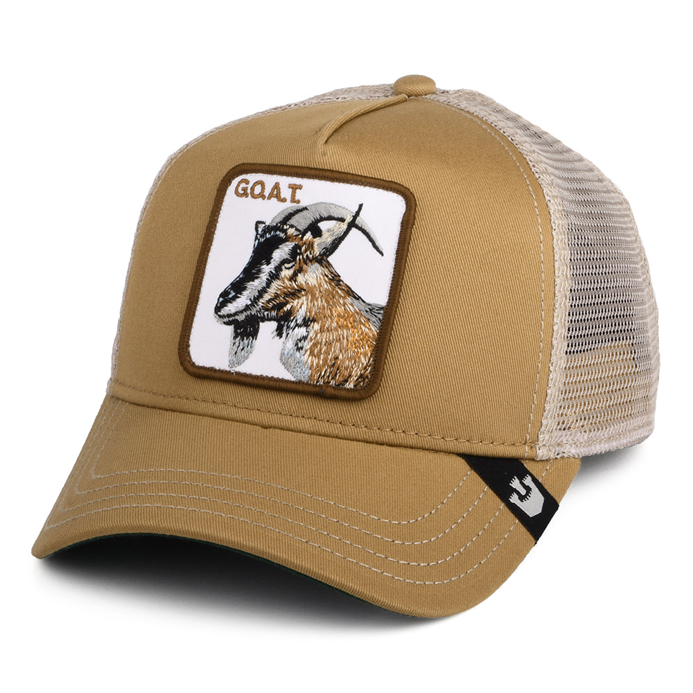 Casquette Trucker Goat khaki GOORIN