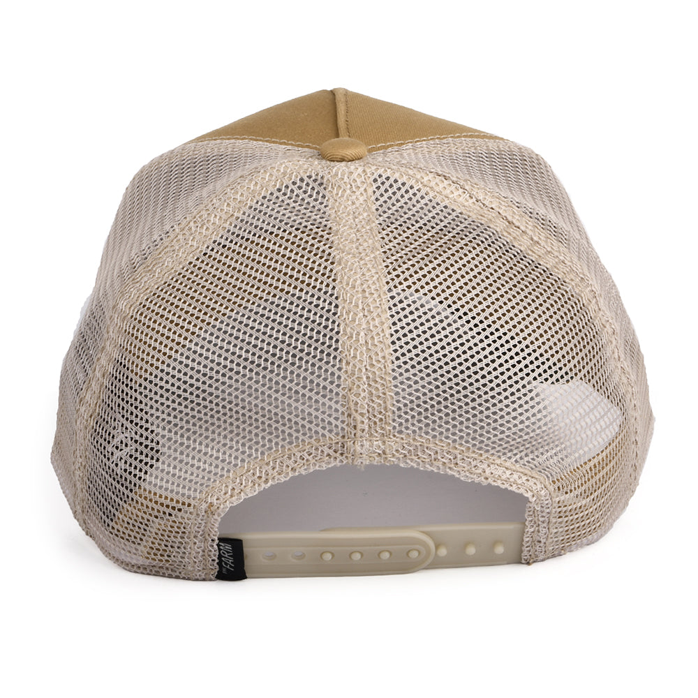 Casquette Trucker Goat khaki GOORIN
