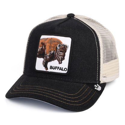 Casquette Trucker Buffalo noir GOORIN