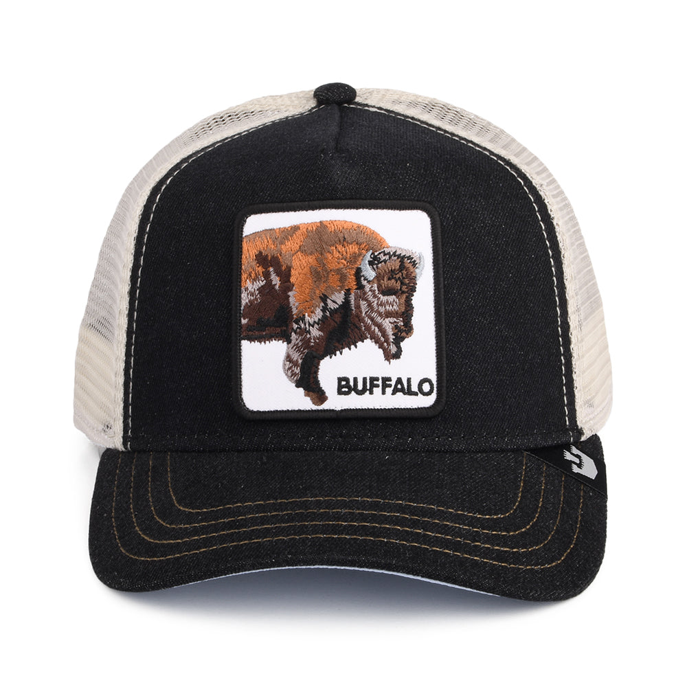 Casquette Trucker Buffalo noir GOORIN