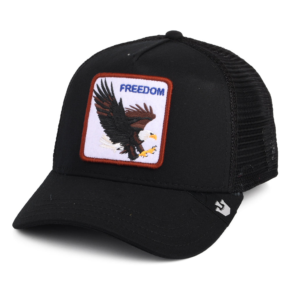 Casquette Trucker Freedom Eagle noir GOORIN