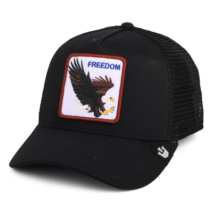 Casquette Trucker Freedom Eagle noir GOORIN