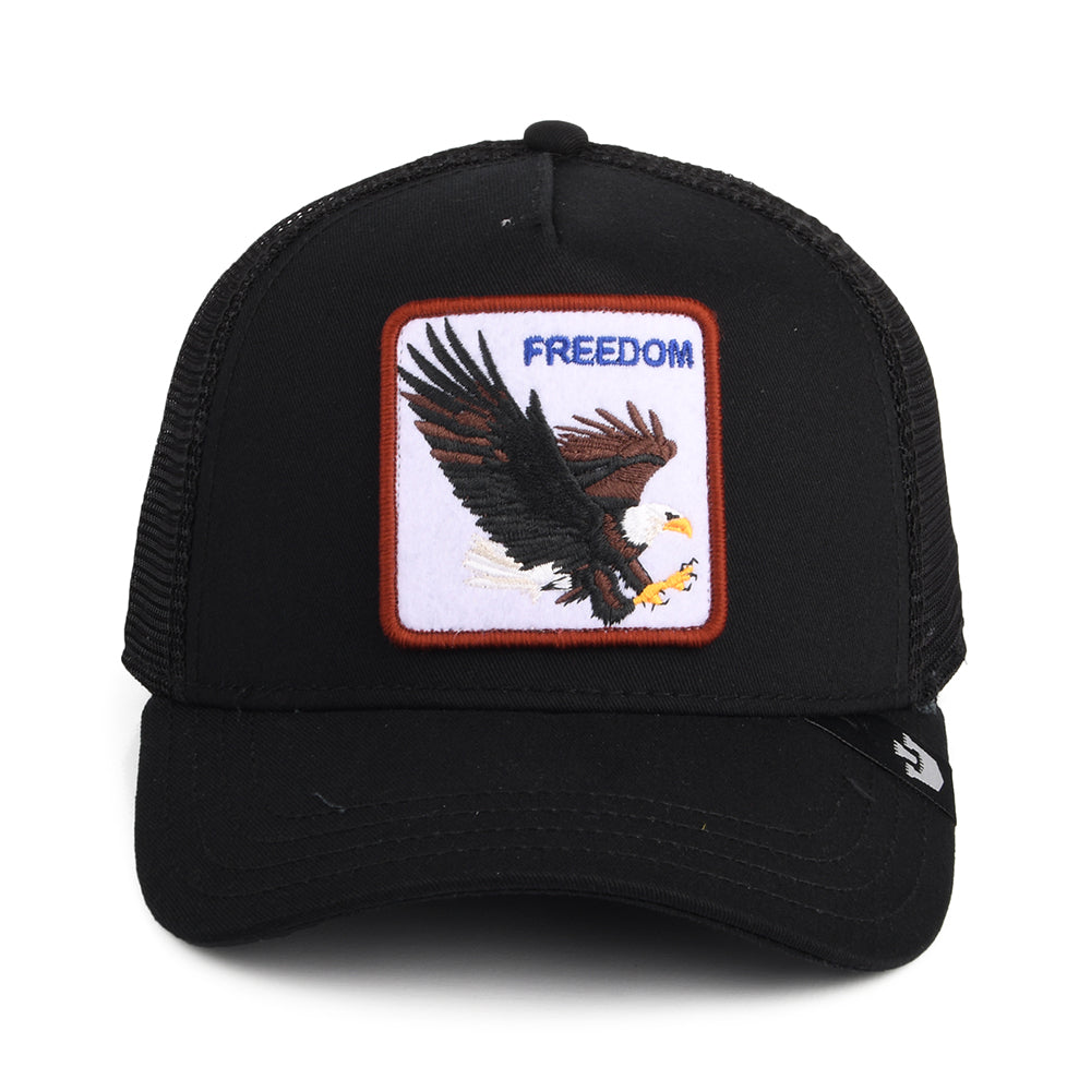 Casquette Trucker Freedom Eagle noir GOORIN