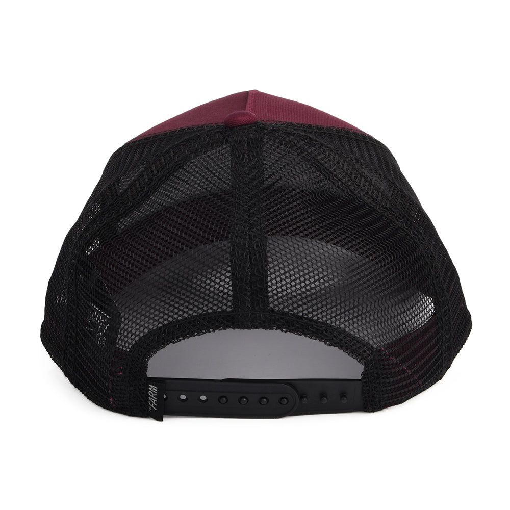 Casquette Trucker Boss vin GOORIN