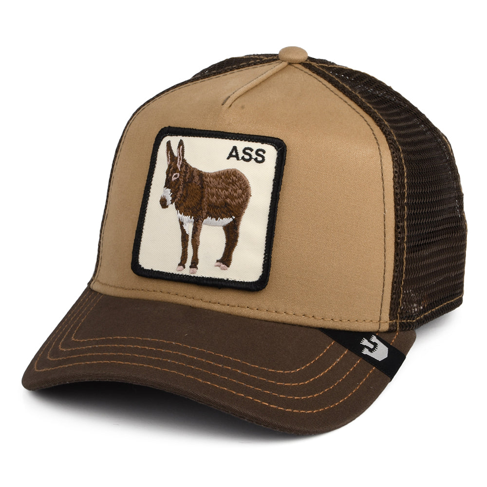 Casquette Trucker Ass marron GOORIN