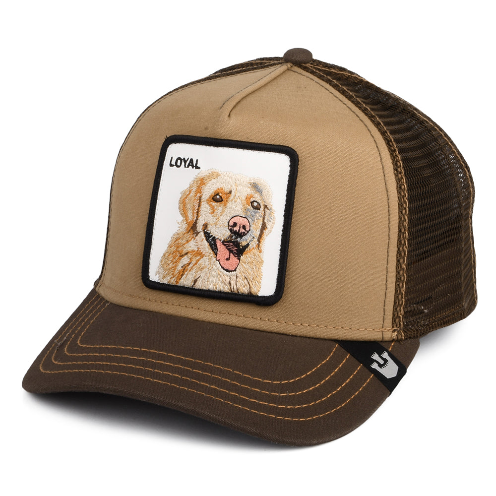 Casquette Trucker Loyal Dog marron GOORIN