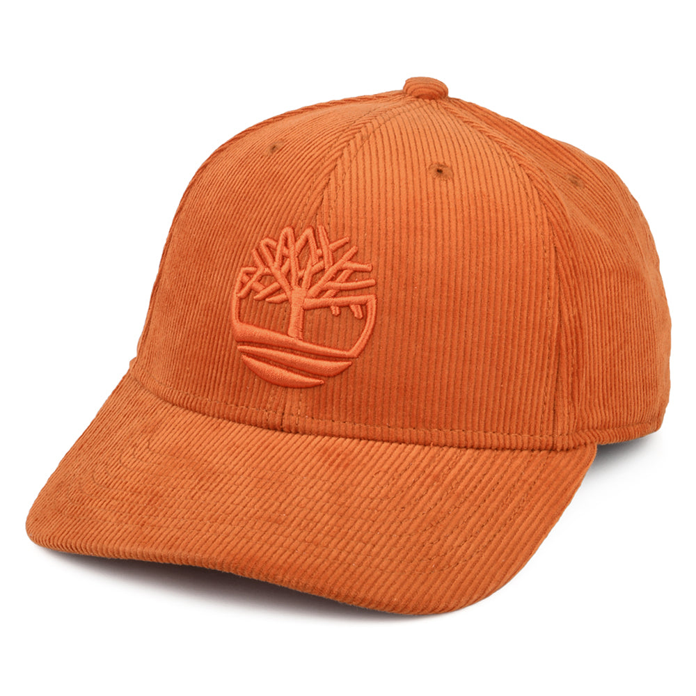 Casquette en Velours Côtelé Logo rouille TIMBERLAND