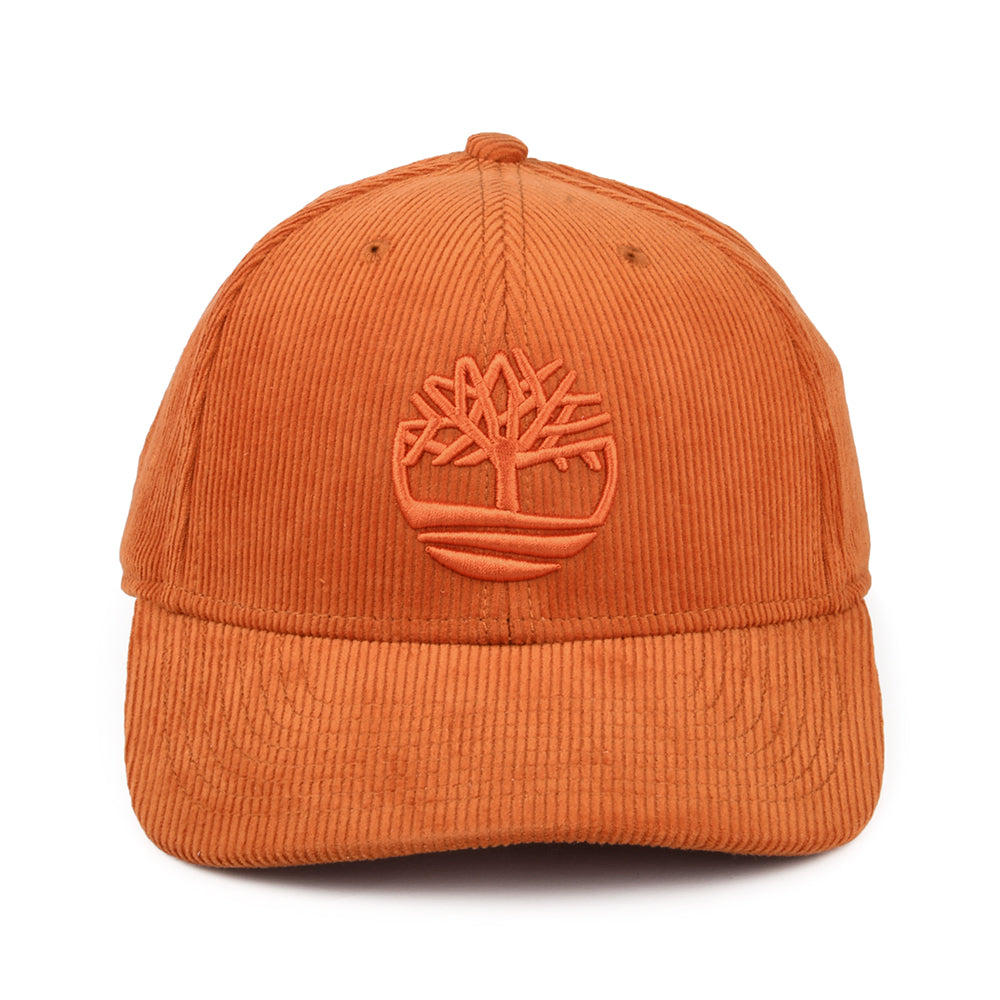 Casquette en Velours Côtelé Logo rouille TIMBERLAND