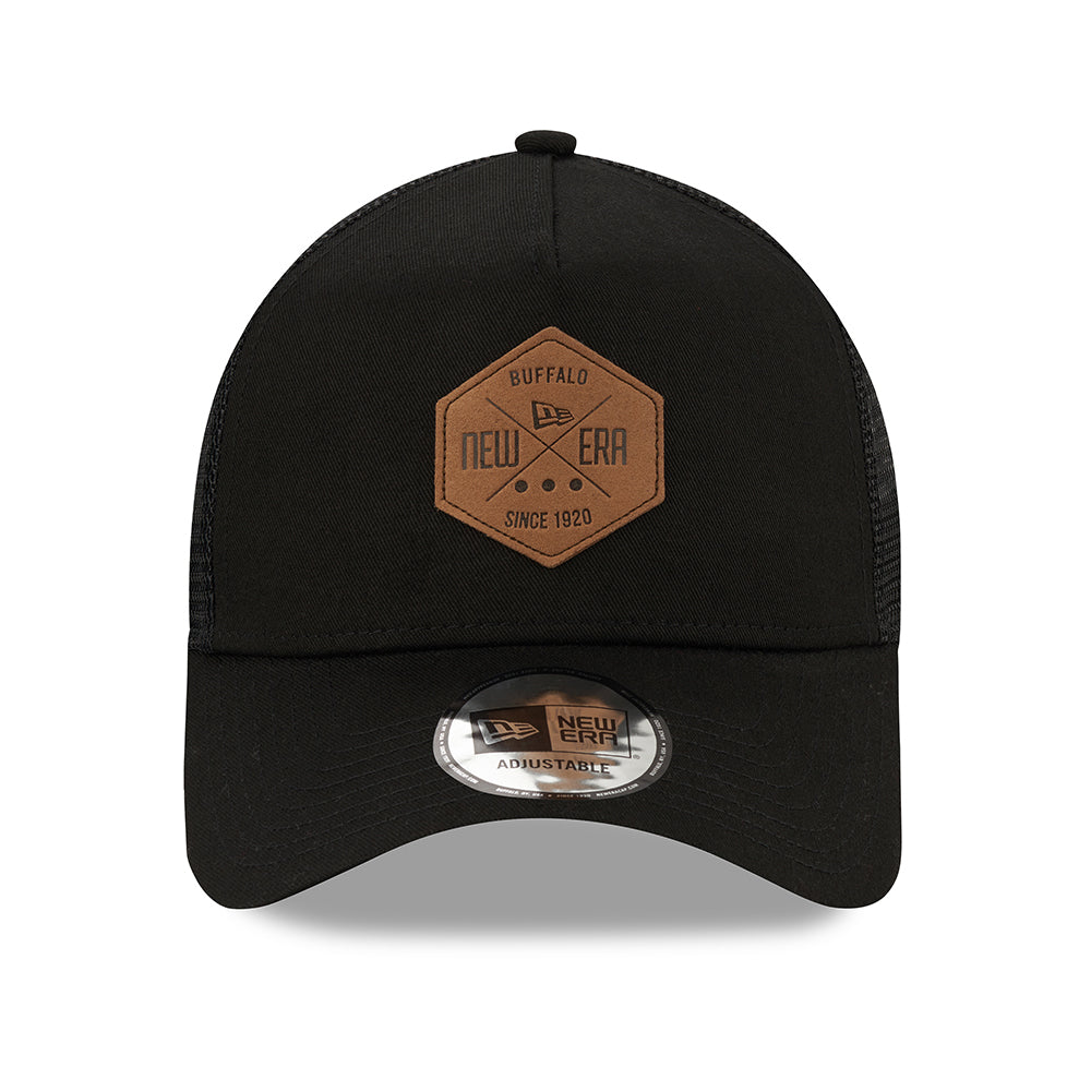 Casquette Trucker A-Frame 9FORTY Heritage Patch noir NEW ERA