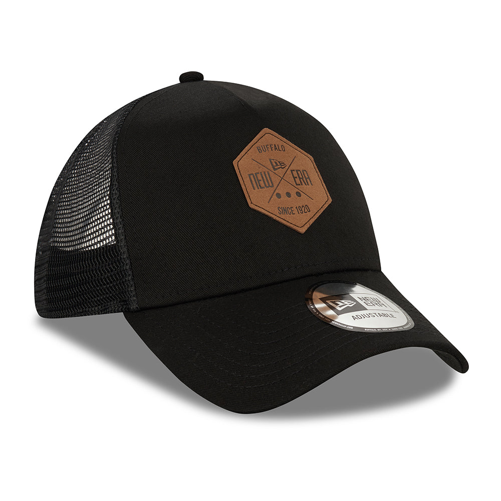 Casquette Trucker A-Frame 9FORTY Heritage Patch noir NEW ERA