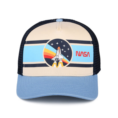 Casquette Trucker Sinclair ivoire-bleu marine-bleu clair NASA