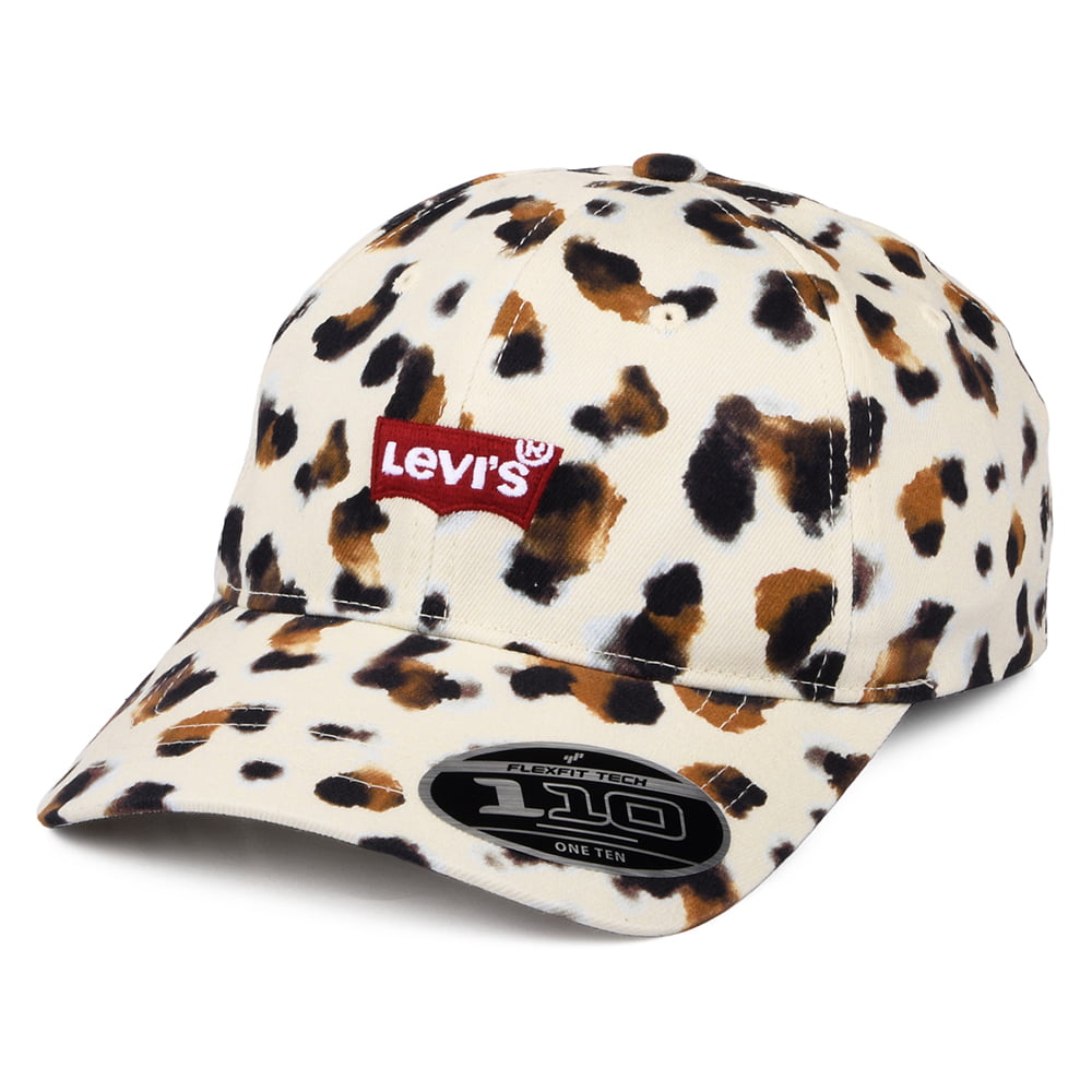 Casquette Femme avec Étiquette Vierge Flexfit Mid Batwing marron LEVI'S