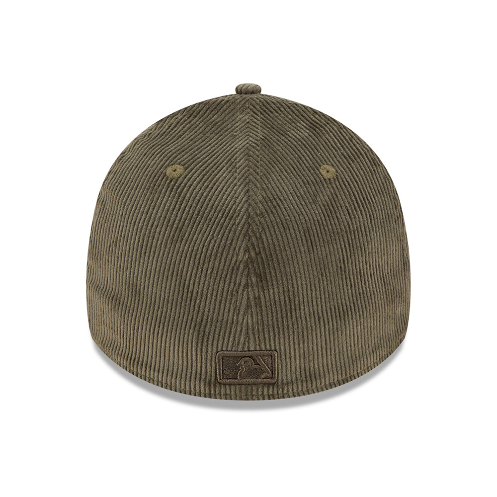 Casquette 39THIRTY MLB Corduroy L.A. Dodgers olive NEW ERA