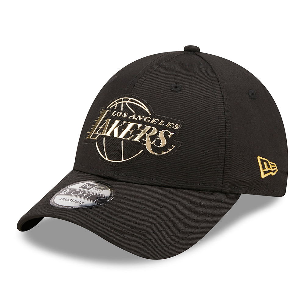 Casquette Snapback 9FORTY NBA Foil Logo L.A. Lakers noir NEW ERA
