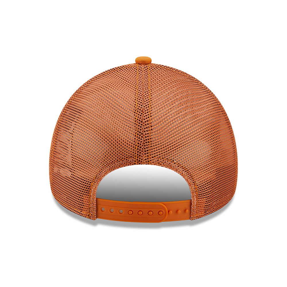 Casquette Trucker 9FORTY MLB League Essential A-Frame L.A. Dodgers orange-blanc NEW ERA