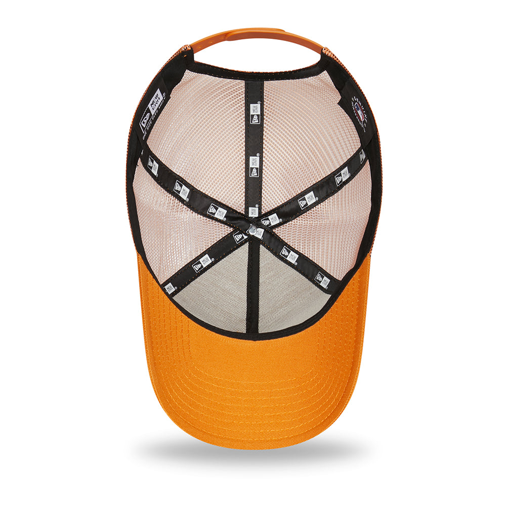 Casquette Trucker 9FORTY MLB League Essential A-Frame L.A. Dodgers orange-blanc NEW ERA