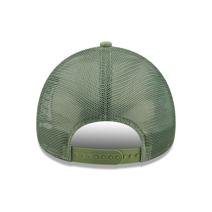 Casquette Trucker A-Frame 9FORTY MLB League Essential New York Yankees jade-noir NEW ERA
