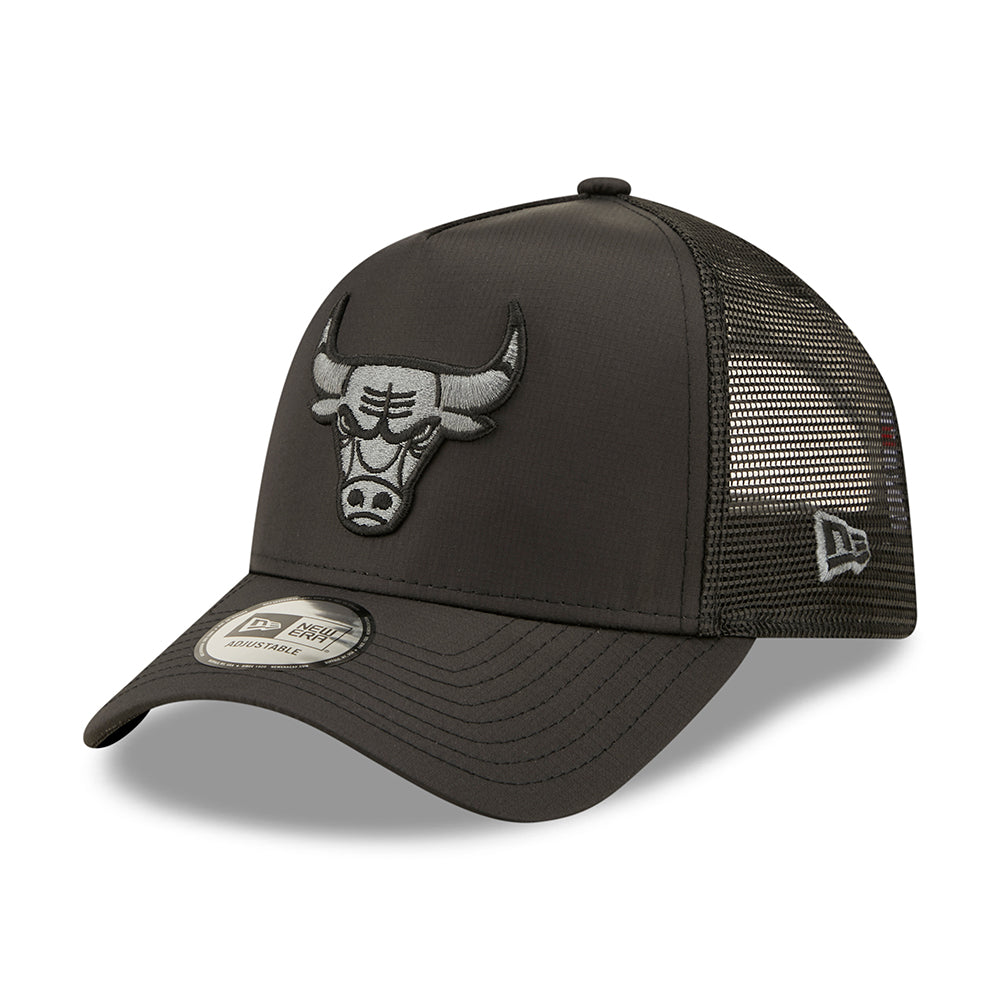 Casquette Trucker 9FORTY NBA Tonal Black A-Frame Chicago Bulls noir NEW ERA