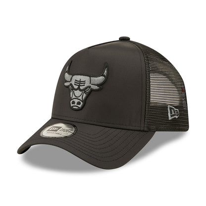 Casquette Trucker 9FORTY NBA Tonal Black A-Frame Chicago Bulls noir NEW ERA