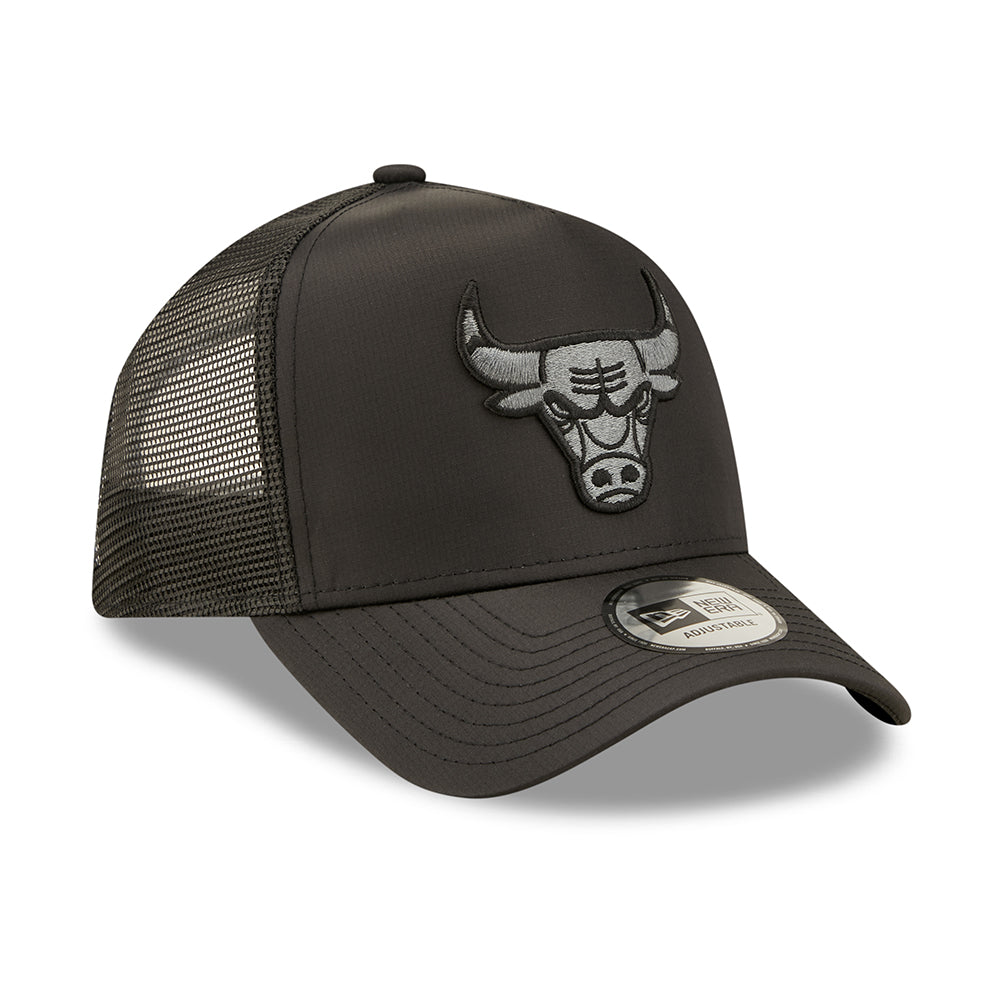 Casquette Trucker 9FORTY NBA Tonal Black A-Frame Chicago Bulls noir NEW ERA