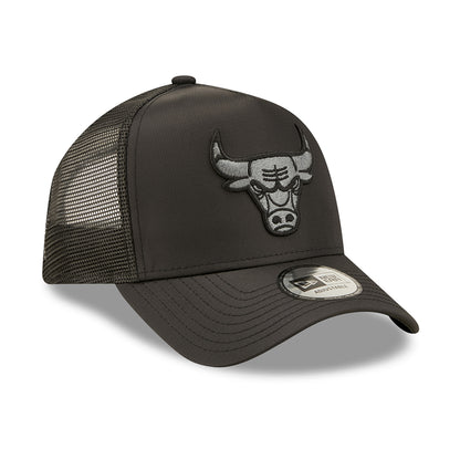 Casquette Trucker 9FORTY NBA Tonal Black A-Frame Chicago Bulls noir NEW ERA