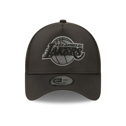 Casquette Trucker A-Frame 9FORTY NBA Tonal Black L.A. Lakers noir NEW ERA